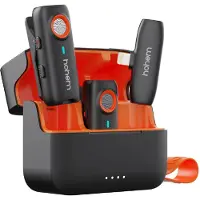Hohem Microphone Sans Fil Pour Caméra 2tx+1rx