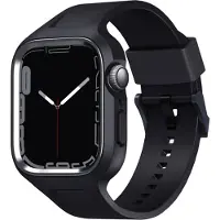 Uniq Bracelet Monos 2 en 1 noir pour Apple Watch 4 44 mm