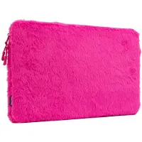 IMoshion Pochette ordinateur Fluffy 13-14 pouces - Hot Pink