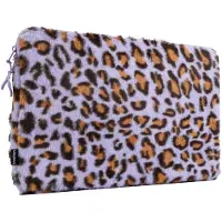 IMoshion Pochette ordinateur Fluffy 15-16 pouces - Leopard Lilac