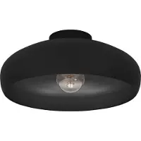 Eglo Plafonnier de chambre Mogano noir Ø 40cm