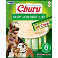 Inaba Churu Chicken Recipe - Poulet aux légumes - 8 x 20 g