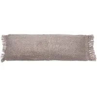 Bazar Bizar De Oh My Gee Housse De Coussin - Gris Perle - 35x100 | INIE001Gr-35x100