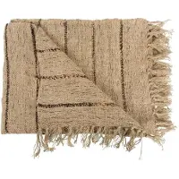 Bazar Bizar De S'il Vous Plaid - Beige Zwart | INIE002BeB