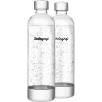 Sodapop Bouteilles PET 0,85L Set de 2 pour Cooper