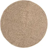 vidaXL Tapis 90 cm aspect jute Intérieur et extérieur