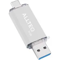 Allteq Clé USB 3.1 - Argent - 32 GO -