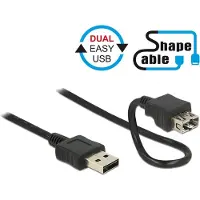 DeLOCK Easy USB-A - USB-A, formbar