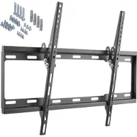 Allteq Support mural TV inclinable plat pour téléviseurs de 37 à 70 pouces