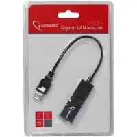 Gembird Nic-u3-02 Usb-a To Rj45 Adapter Noir