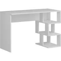 Skye Decor , Dardanos- Dardanos OLV, Blanc, tables basses, 73,8x110x50 cm, 100% panneau de particules mélaminé