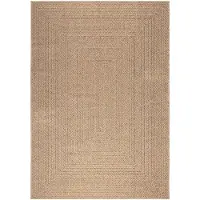vidaXL Tapis 160x230 cm aspect jute intérieur et extérieur