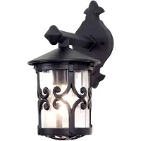 ELSTEAD Applique extérieure Hereford 1xE27 noire Elstead BL8-BLACK