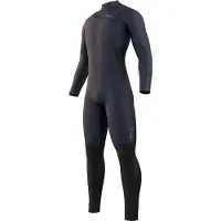 Mystic Majestic 5/4 Mm Long Sleeve Chest Zip Neoprene Suit Gris L Homme