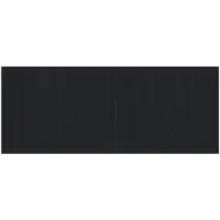 vidaXL Tapis rectangulaire noir 80x200 cm bambou