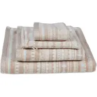 Pip studio Gant de Toilette Pip Studio Geometric Print Sand (Lot de 3)