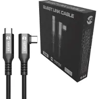 VORTEX VR Câble USB-C VR de 5 m pour Meta Quest Link – Transfert de données haute vitesse de 5 Gbit/s pour Quest 3S, Quest 3, Quest 2 et Oculus Quest 1