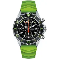 Chris Benz - CB-C300X-G-KBG - Montre de plongée - Unie - Quartz