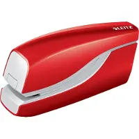 Leitz Agrafeuse électrique WOW rouge métallisé (10 feuilles)
