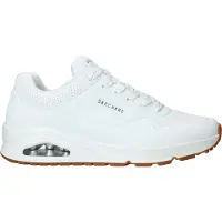 SKECHERS Baskets basses 'Uno - Stand On Air' blanc