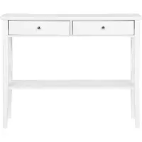 Beliani Console Avenue Blanc