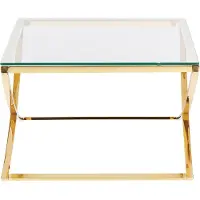 Beliani Table basse Lumarko Gold Ringgold !