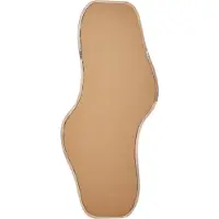 Beliani Miroir BIOLLET Bois Naturel
