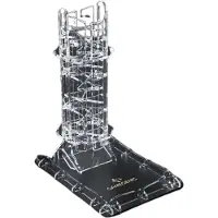 GameGenic Crystal Twister Premium Dice Tower Argenté Enfants