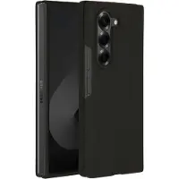 Accezz Coque Liquid Silicone pour Samsung Galaxy Z Fold 6 - Noir