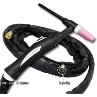 Stahlwerk Torche de soudage TIG WP-26 F 8 m Kit de flexibles jusqu'à 200A