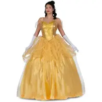 MOM Déguisement Princesse Belle Gants Et Jupon Enchantés