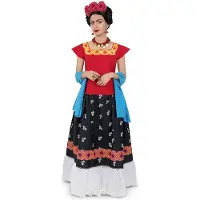 MOM Frida Kahlo Woman Costume Multicolore XS