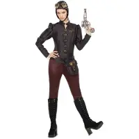 MOM Costume De Femme Steampunk Aviator