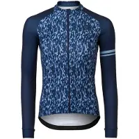 Agu Maillot de Vélo AGU Femme Melange Jersey LS Essential Deep Blue-XS