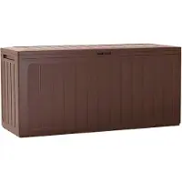 Prosperplast Boardebox Garden Trunk 280l 116x43.3x55 Cm Marron