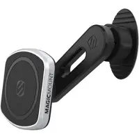 Scosche MagicMount Pro2 4-in-1 - Support de téléphone de voiture - Tableau de bord et grille de ventilation - Universel - Magnétique et MagSafe - Noir