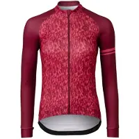 Agu Maillot de Vélo AGU Femme Melange Jersey LS Essential Rusty Pink-XL
