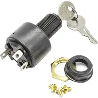 Sierra Polyester Toggle Bayliner Ignition Switch Argenté