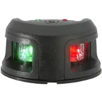 Attwood Lightarmor Deck Mount Navigation Oval Sidelight 1nm Noir