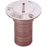 Goldenship Stainless Steel Water Filler Plug 50 Mm Argenté