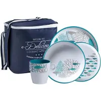 Marine Business Coastal Cutlery Set 24 Pieces Argenté