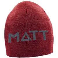 Matt Knit Runwarm Beanie Rouge