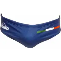 Turbo Italy Splash Swimming Brief Bleu 9-10 Years Garçon