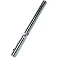 Glomex Stainless Steel Antenna Extension Adapter 300 Mm Argenté 25 mm