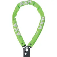 Axa Cadenas à chaîne Clinch 85 cm, ø 6 mm, vert