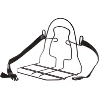 Steco Porte-bagages élargisseur Monkey-mee Steel - 31 cm de large - Noir