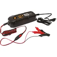 Carpoint Chargeur de batterie intelligent Carpoint 6v / 12v 3.8a 183 Mm Noir