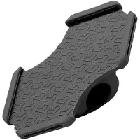 Celly Porte téléphone en silicone Celly pour vélo avec sangle réglable - Universel - Noir/Noir
