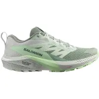 Salomon Chaussures de Trail Salomon Femme Sense Ride 5 Lily Pad Metal Green Ash-Pointure 36,5