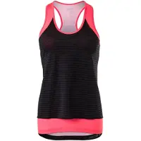 Agu Maillot de Cyclisme AGU Women Layered Racertop Essential Neon Coral-S